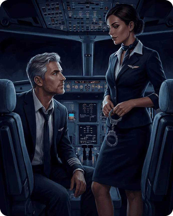 Cuffing My Sexy Pilot