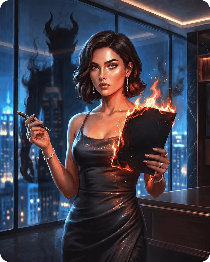 She Signed His Devil's Contract