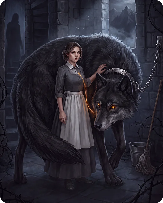 The Feral Alpha's Maid